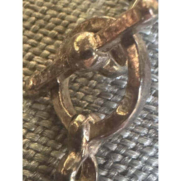 Red Teardrop Pearl & Black Bead Necklace With Toggle Clasp - Picture 4 of 6